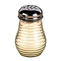 American Metalcraft Glass Spice Shaker With Top, 6 Oz, Clear Beehive