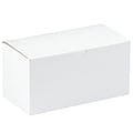 Office Depot® Brand Gift Boxes, 9"L x 4 1/2"W x 4 1/2"H, 100% Recycled, White, Case Of 100 1 thumbnail image