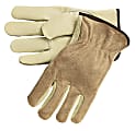 Memphis Glove Premium-Grade Leather Unlined Driving Gloves, Medium, Pack Of 12 Pairs 1 thumbnail image