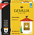 Gevalia Colombia Coffee Single Serve Cups, 6.2 Oz. Box Of 18