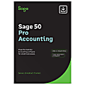 SAGE 50 Pro Accounting, 2024, 1-Year Subscription, For Windows®, Download