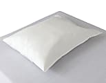 Medline Ultracel Disposable Tissue/Polyethylene Pillowcases, 21" x 30", White, Case Of 100