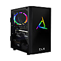 CLX SET TGMSETRTH0C20BM Liquid-Cooled Gaming Desktop PC, AMD Ryzen 9, 16GB Memory, 2TB Hard Drive/480GB Solid State Drive, Windows® 10 Home