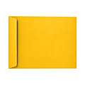 LUX Open-End 10" x 13" Envelopes, Peel & Press Closure, Sunflower Yellow, Pack Of 50