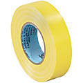 Tape Logic® 6180 Electrical Tape, 1.25" Core, 0.75" x 60', Yellow, Case Of 10