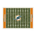 Imperial NFL Homefield Rug, 4' x 6', Miami Dolphins