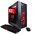 CYBERPOWERPC Gamer Master GMA340 Desktop PC, AMD Ryzen 7 1700X, 16GB Memory, 1TB Hard Drive/120GB Solid State Drive, Windows® 10 Home, Radeon RX 580 1 thumbnail image