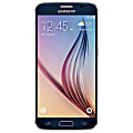 Samsung Galaxy S6 G920V Refurbished Cell Phone, Black Sapphire, PSU100151