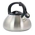 Mr. Coffee Harpwell Stainless Steel Whistling Tea Kettle, 1.8 Qt, Silver