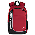 HEAD Overhead Backpack With 15" Laptop Pocket, Red 1 thumbnail image