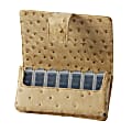 HealthSmart® Fashion 7-Day Travel Pill Organizer, Brown Ostrich 1 thumbnail image
