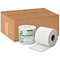 SKILCRAFT® 1-Ply Individually Wrapped Toilet Paper, 100% Recycled, 1000 Sheets Per Roll, Pack Of 96 Rolls (AbilityOne 8540-01-630-8728)