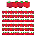 Eureka School Extra-Wide Deco Trim, Die-Cut, Apple, 37’ Per Pack, Set Of 6 Packs 1 thumbnail image