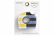 Noted by Post-it® Labeling Tape With Dispenser, 1" x 700", White/Yellow/Blue 1 thumbnail image