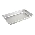 Winco Full-Size 2-1/2" Perforated Steam Table Pan, Silver 1 thumbnail image