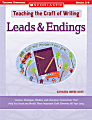 Scholastic Writing Craft — Leading/Ending