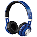iLive Bluetooth® Headphones, On Ear, Blue, IAHB56BU 1 thumbnail image