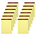 TOPS Letr-trim Perforated Legal Pads - 50 Sheets - Double Stitched - 0.34" Ruled - 16 lb Basis Weight - 7532 1 thumbnail image