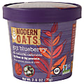 Modern Oats™ Oatmeal Cups, Goji Blueberry, 2.6 Oz, Pack Of 12