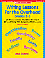 Scholastic Writing Lesson Overhead — Grades 2-3