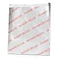 Bagcraft Foil Single-Serve Hamburger Bags, 6 1/2"H x 6"W x 3/4"D, Silver, Pack of 1,000 Bags 1 thumbnail image