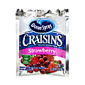 OCEAN SPRAY Craisins Strawberry Flavored Dried Cranberries, 1.16 oz, 200 Count