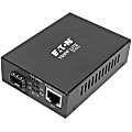 Eaton Tripp Lite Series Gigabit SFP Fiber to Ethernet Media Converter, POE+ - 10/100/1000 Mbps - Fiber media converter - N785P01SFP 1 thumbnail image