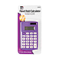 Charles Leonard Primary Dual-Powered 8-Digit Calculators, Assorted Colors, Pack Of 12 1 thumbnail image