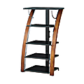 Whalen® Furniture Payton Audio & Video Component Tower, Tuscan Brown 1 thumbnail image