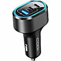 CODi 65W Triple Port Car Charger - USB-C (2), USB-A Outputs 1 thumbnail image