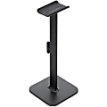 Bluelounge Posto 2.0 Headphone Stand - 10" Height x 4" Width - Desktop, Desk - Aircraft Aluminum, Plastic - Black