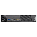 Lenovo ThinkCentre M73 10AY001RUS Desktop Computer - Intel Core i3 i3-4130T 2.90 GHz - 4 GB DDR3 SDRAM - 500 GB HDD - Windows 7 Professional 64-bit - Tiny - Business Black 1 thumbnail image