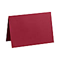 LUX Folded Cards, A7, 5 1/8" x 7", Garnet Red, Pack Of 250