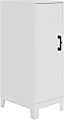 Hirsh SOHO Storage Locker Cabinet, 3-Shelf, 27-1/2”H x 14-1/4”W x 18”D, White 1 thumbnail image