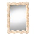 bali & pari Hasana Rattan Accent Wall Mirror, 39-7/16”H x 27-5/8”W x 1-1/4”D, Natural 1 thumbnail image