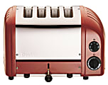 Dualit NewGen Extra-Wide Slot Toaster, 4-Slice, Red