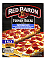 Red Baron French Bread Pepperoni Pizza Singles, Box Of 9 Pizzas 1 thumbnail image