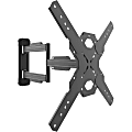 Kanto Wall Mount for TV - Black - Adjustable Height - 1 Display(s) Supported - 26" to 60" Screen Support - 88 lb Load Capacity 1 thumbnail image