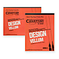 Clearprint Design Vellum Pad, 50 Sheets, Acid-free, 11" x 17", White 1 thumbnail image