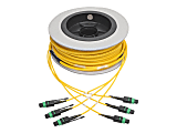 Eaton Tripp Lite Series MTP/MPO (APC) Singlemode Slim Trunk Cable, 24-Strand, 40/100 GbE, 40/100GBAS - N39230M3X8AP 1 thumbnail image