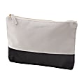 See Jane Work® Medium Canvas Pouch, 7 1/2" x 10", Black 1 thumbnail image