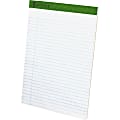 TOPS® Perforated Legal Writing Pads, 8 1/2" x 11 3/4", 50 Sheets, 100% Recycled, Pack Of 12 1 thumbnail image