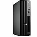 Dell Pro QCS1250 Desktop Computer, Intel Core i5 14th Gen i5-14500, 8GB, 256GB SSD, Slim PC, Standard Black, Intel Chip, Windows 11 Pro