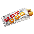 Bagcraft Foil Single-Serve Hot Dog Bags, 8 1/2"H x 3 1/2"W x 1 1/2"D, White, Pack Of 1,000