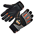 Ergodyne ProFlex 9002 ANSI/ISO-Certified Full-Finger Anti-Vibration Gloves, Large, Black 1 thumbnail image