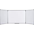 MasterVision® Trio Magnetic Unframed Dry-Erase Whiteboard, 36" x 96", White 1 thumbnail image