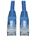 Tripp Lite Cat6 Gigabit Snagless Molded Patch Cable, 1', Blue, Pack Of 50