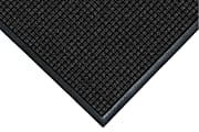 M+A Matting WaterHog Squares Classic Mat, 4' x 6', Charcoal, Smooth backing 1 thumbnail image