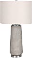 Monarch Specialties Jerold Table Lamp, 29”H, Ivory/Gray