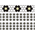 Eureka School Deco Trim, The Hive Floral Mosaic, 37’ Per Pack, Set Of 6 Packs 1 thumbnail image